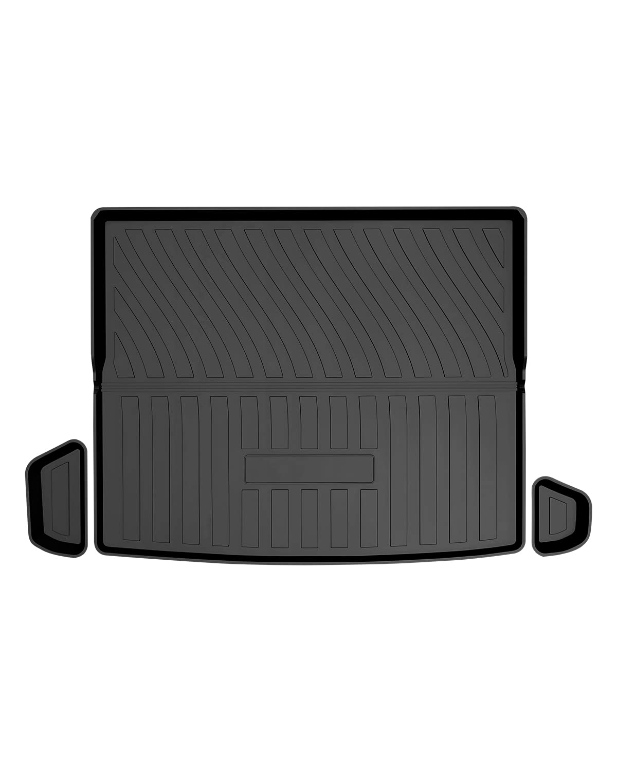 Mixsuper Custom Fit for Cargo Liner 2014-2022 Jeep Cherokee All Weather Trunk Liner Anti-Slip Durable Rear Cargo Floor Mat Black