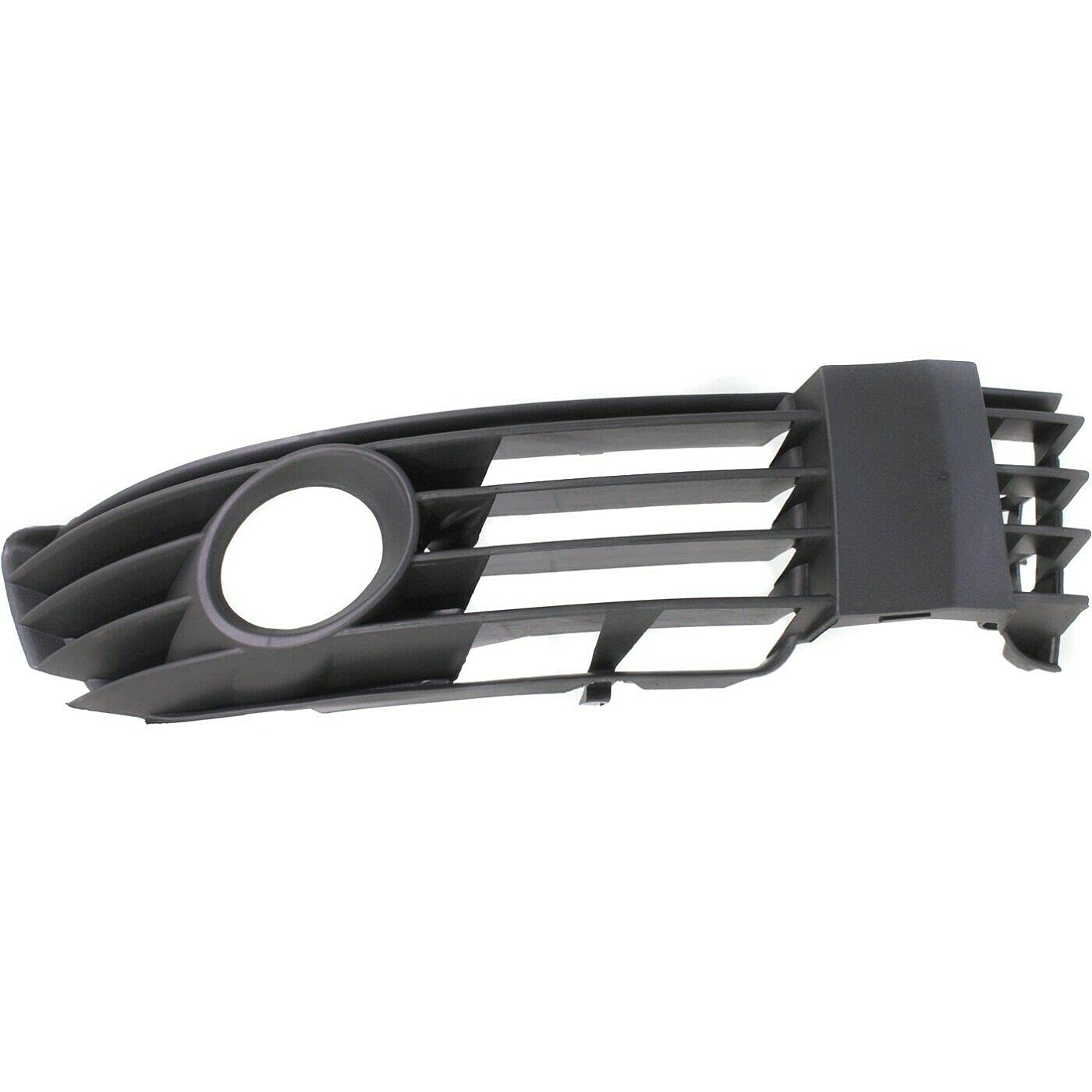 DAT AUTO PARTS Front Right Passenger Side Fog Light Bezel Grille Bumper Insert Replacement For 2001-2005 Volkswagen Passat Black