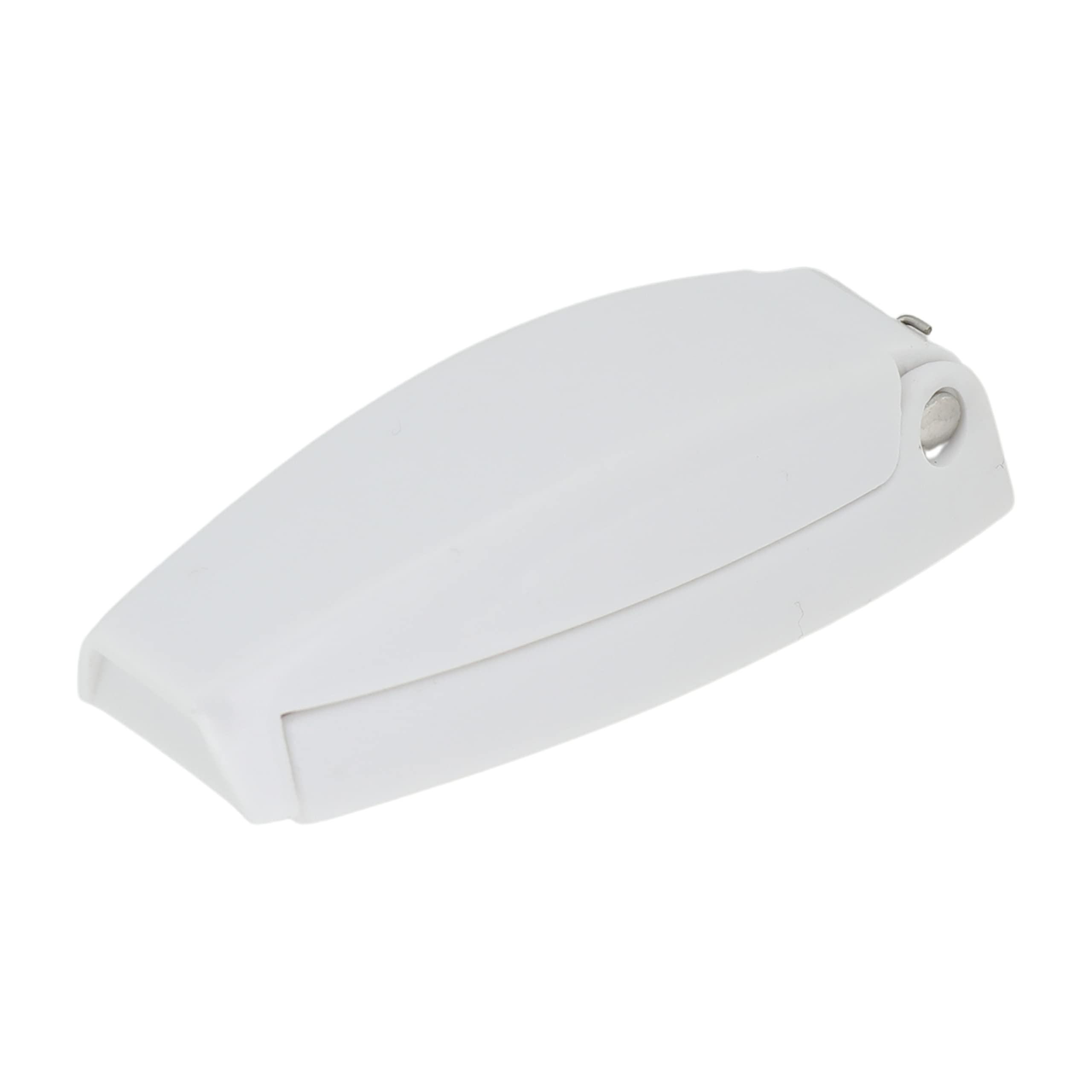 Hamilton Bowes 5 Pcs. - Rv Camper Trailer Baggage Door Clip Compartment Catch Holders 888 White (5)