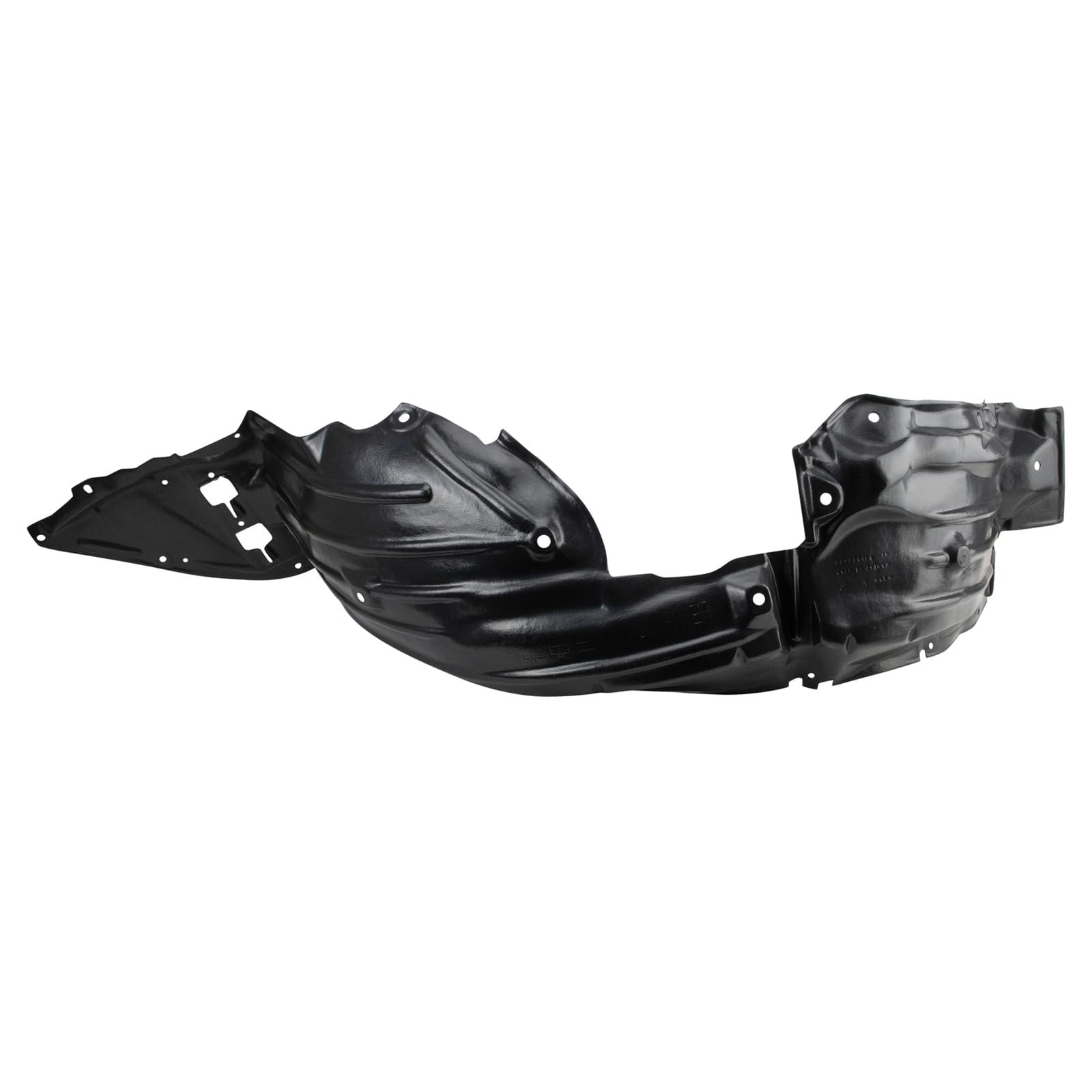 Trq Front Inner Fender Liner Set Compatible With 2014-2018 Mazda 3 Ma1248145 Ma1249145