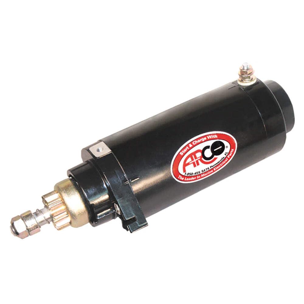 Arco 5375 Outboard Starter For Mercury/Mariner 50-90 Hp/65 Jet, 10-Tooth Drive Gear