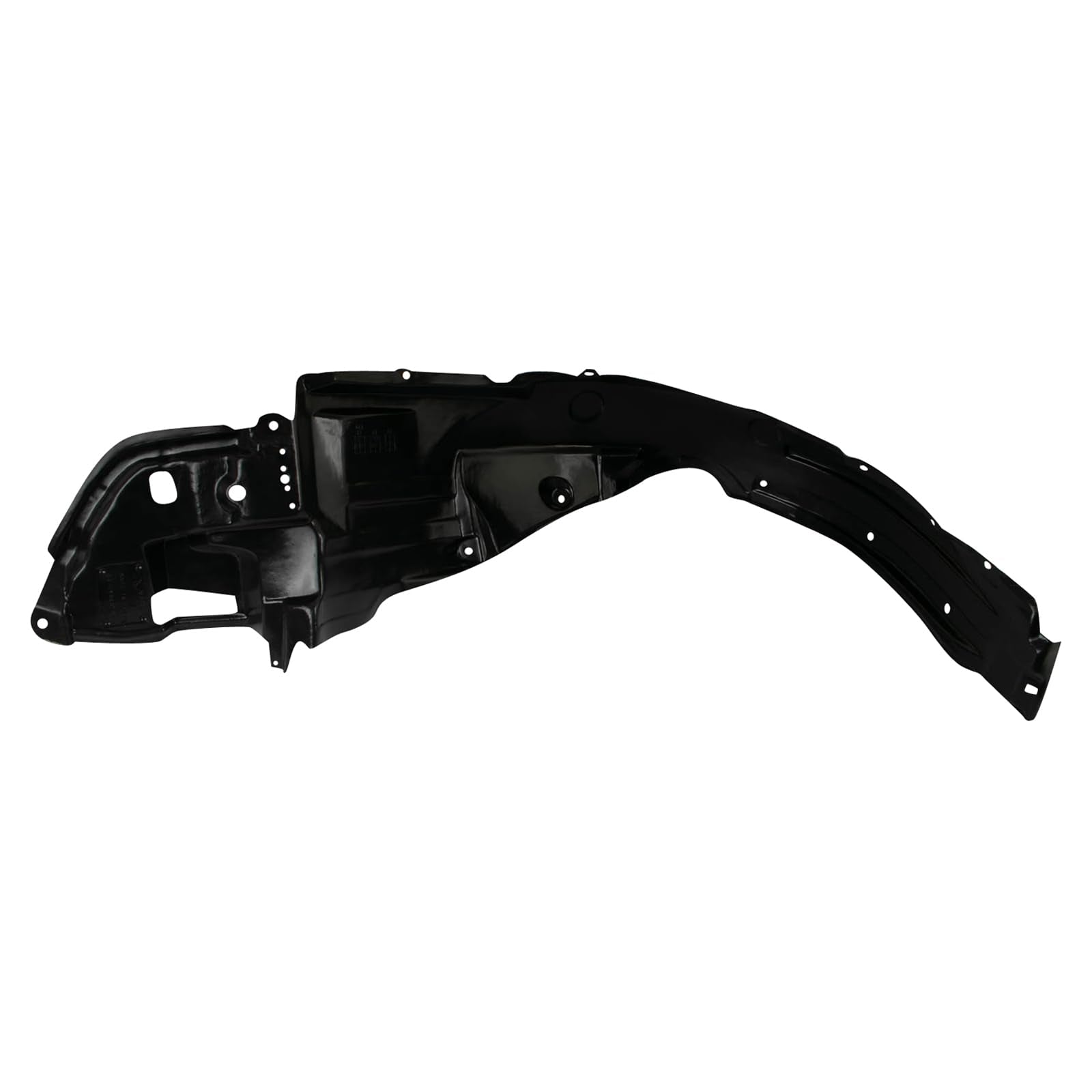 Trq Front Inner Fender Liner Set Compatible With 2011-2013 Toyota Corolla To1248162 To1249162