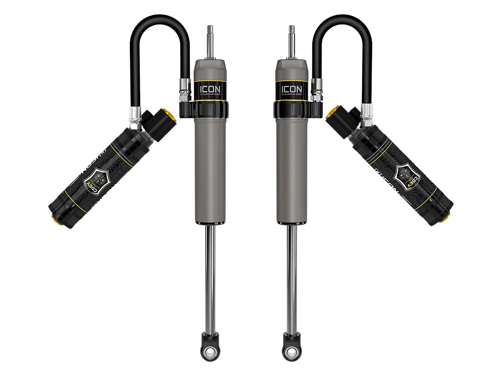 Icon, 4.5 Lift Front 2.5 Vs Shocks W/Cdev, Pair, Compatible With 2017-Up Ford Super Duty 4Wd, 67810Ep