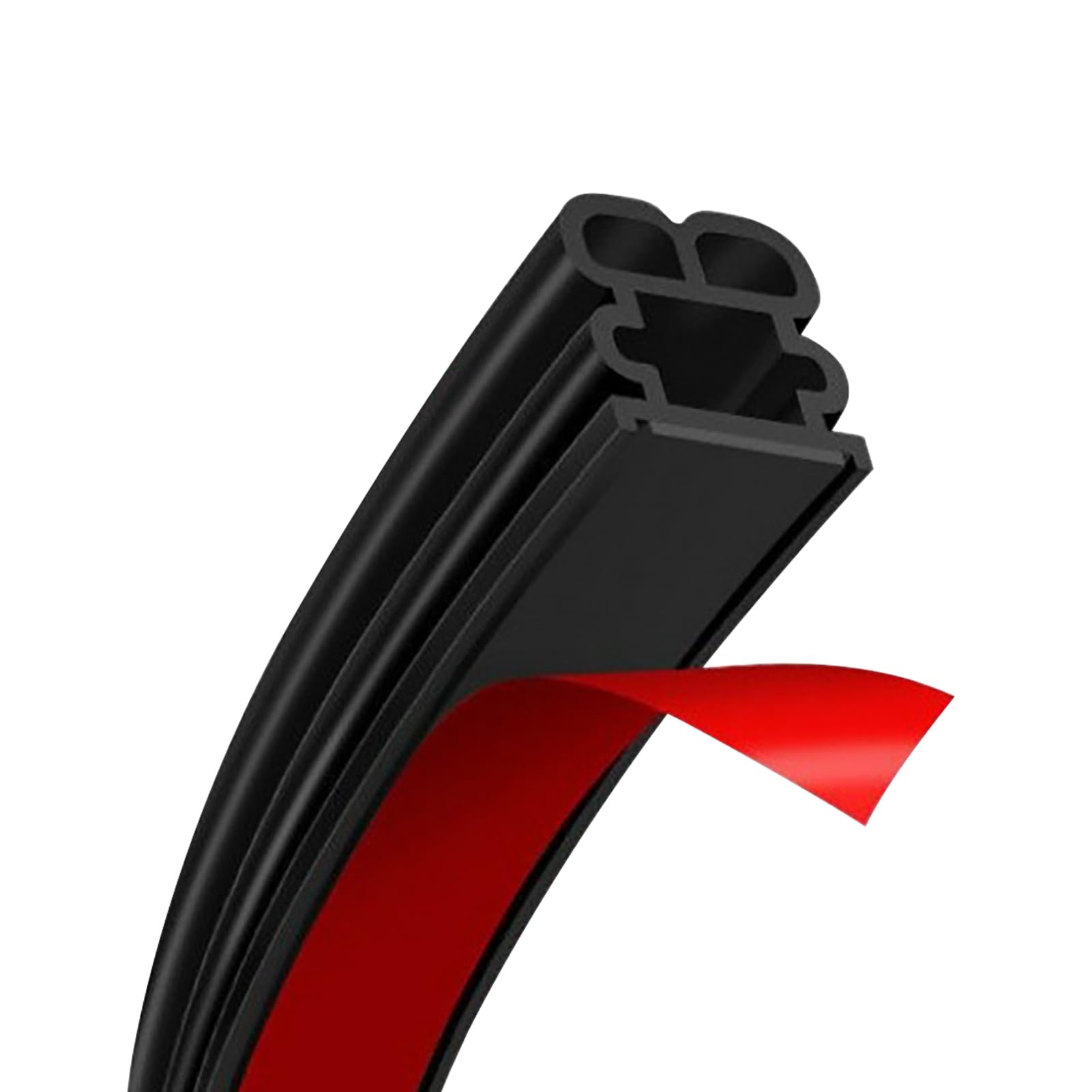 52.5Ft Car Door Seal Strip for Truck Car Weather Stripping Universal Self Adhesive Large Auto Door Soundproofing Weatherstrip fo