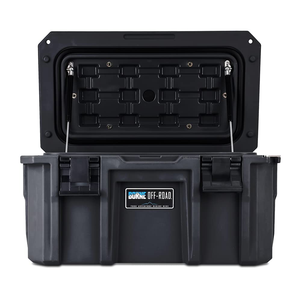 Borne Off-Road Hard Case, 53Qt, Black
