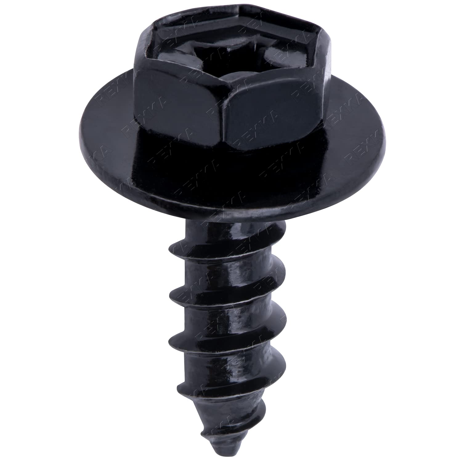 Rexka 30Pcs Bumper Cover Splash Shield Mud Guard Screw Bolt For Toyota Lexus 90159-60498 Rav4 Avalon Camry Highlander Prius Es30