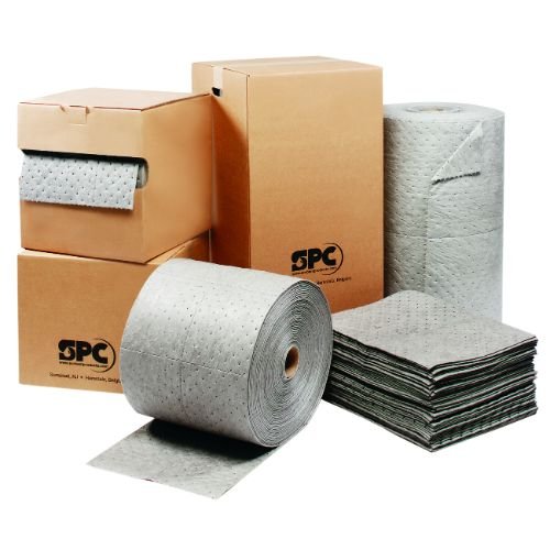 Brady SPC MRO100 Premium Heavy Weight Multi-Purpose (Chemical/Oil/Water) Absorbent Pads with Strong, Low Linting Fine Fiber Cove