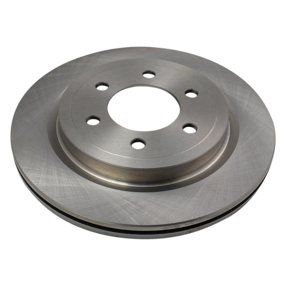 Trq Rear Brake Rotors Set Vented Compatible With 2018-2021 Ford Expedition 2018-2020 F-150 Lincoln Navigator