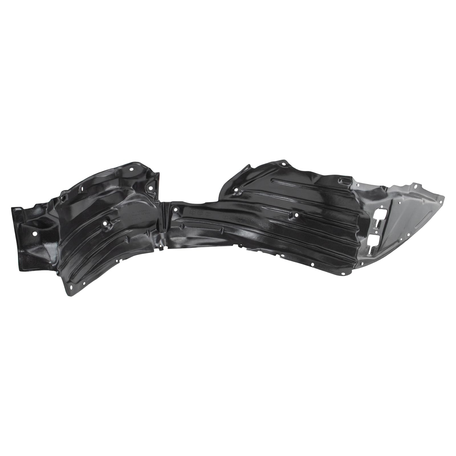 Trq Front Inner Fender Liner Set Compatible With 2014-2018 Mazda 3 Ma1248145 Ma1249145