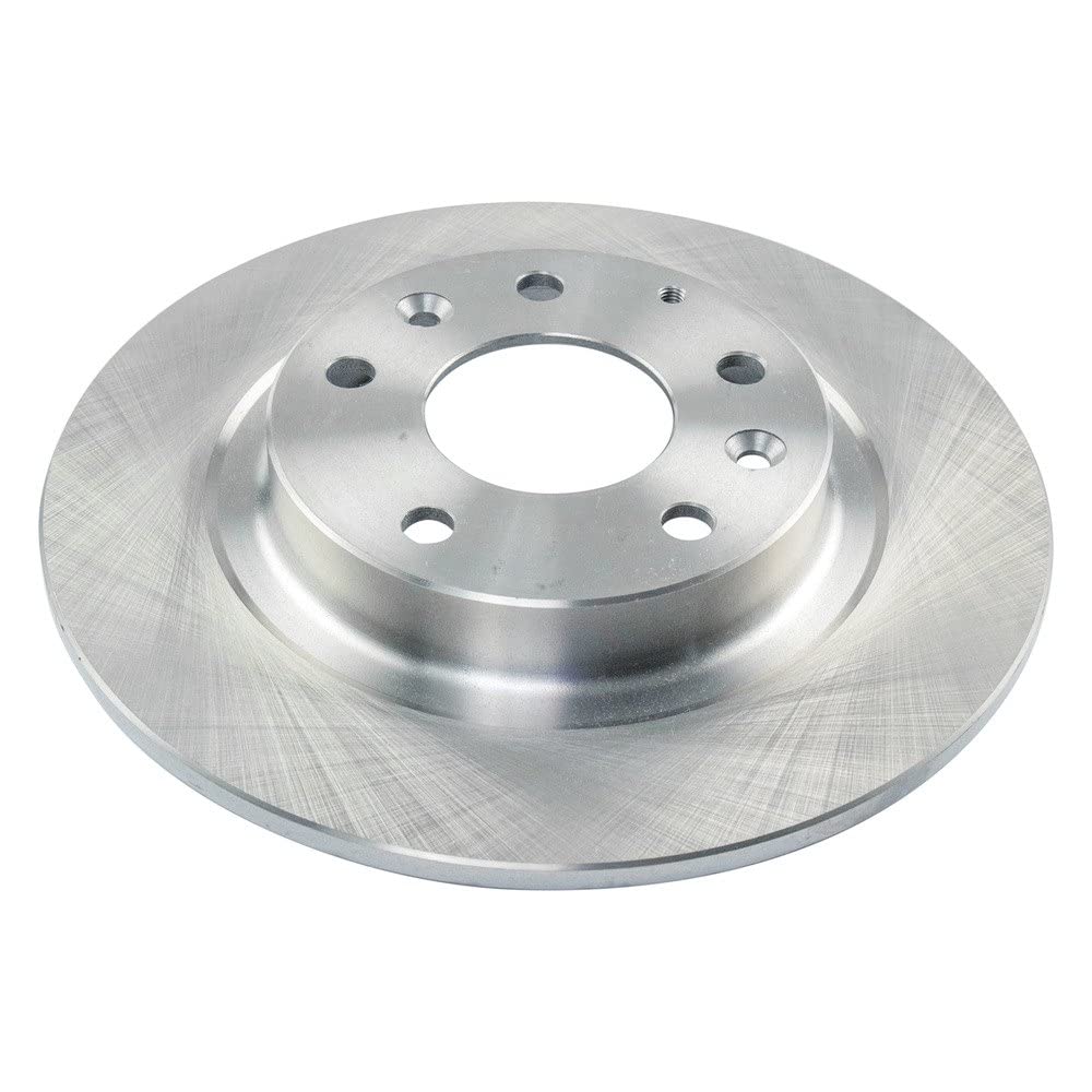 Trq Rear Brake Rotors Set Solid Compatible With 2016-2018 Mazda Cx-3