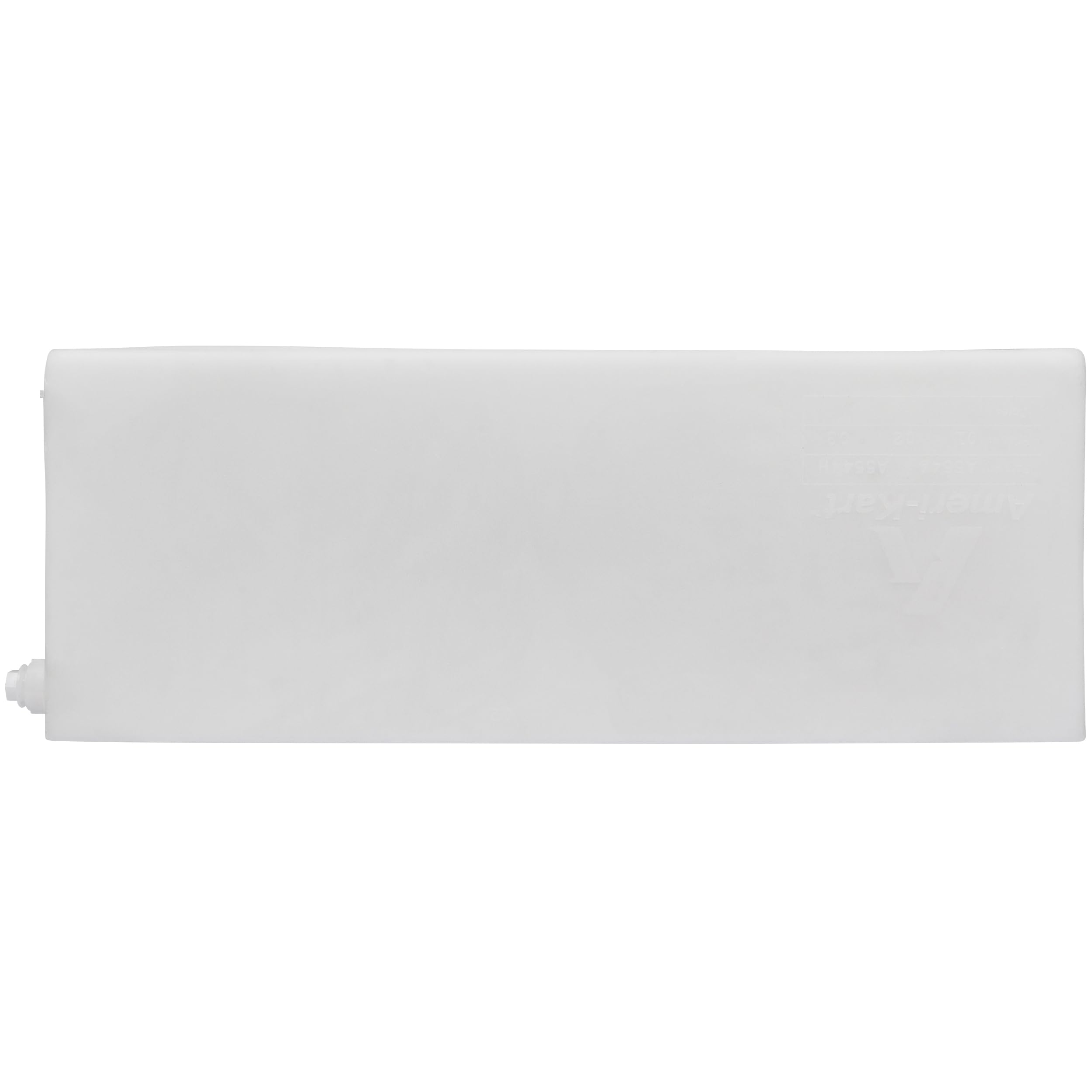 Ameri-Kart 12 Gallon RV Fresh Water Tank, BPA-Free Polyethylene, Cube Shape, 24" x 15" x 9", White, Model A5544