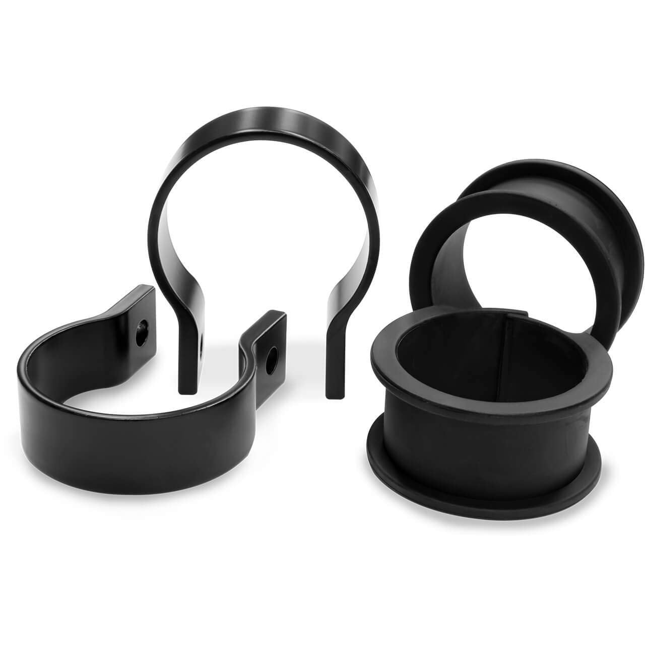 Wet Sounds Stealth Mounting Bracket Kit - Slider Bracket & 2" Tube Clamp, Black, Steel/Aluminum, Model 841992104136