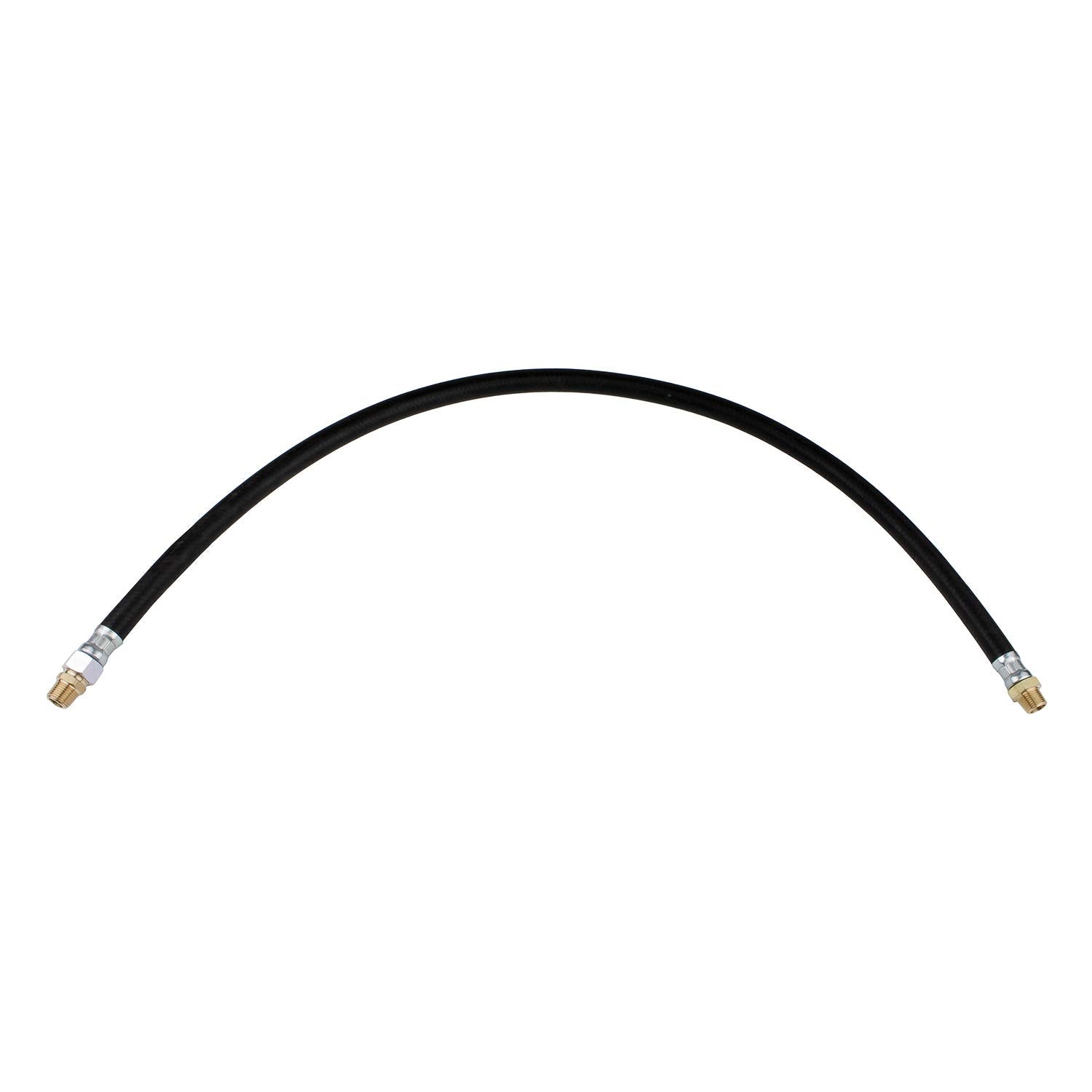 3/8' Air Hose Assembly - 36' - 3/8'-18 (1 Fixed & 1 Swivel) - Max Op 225 Psi
