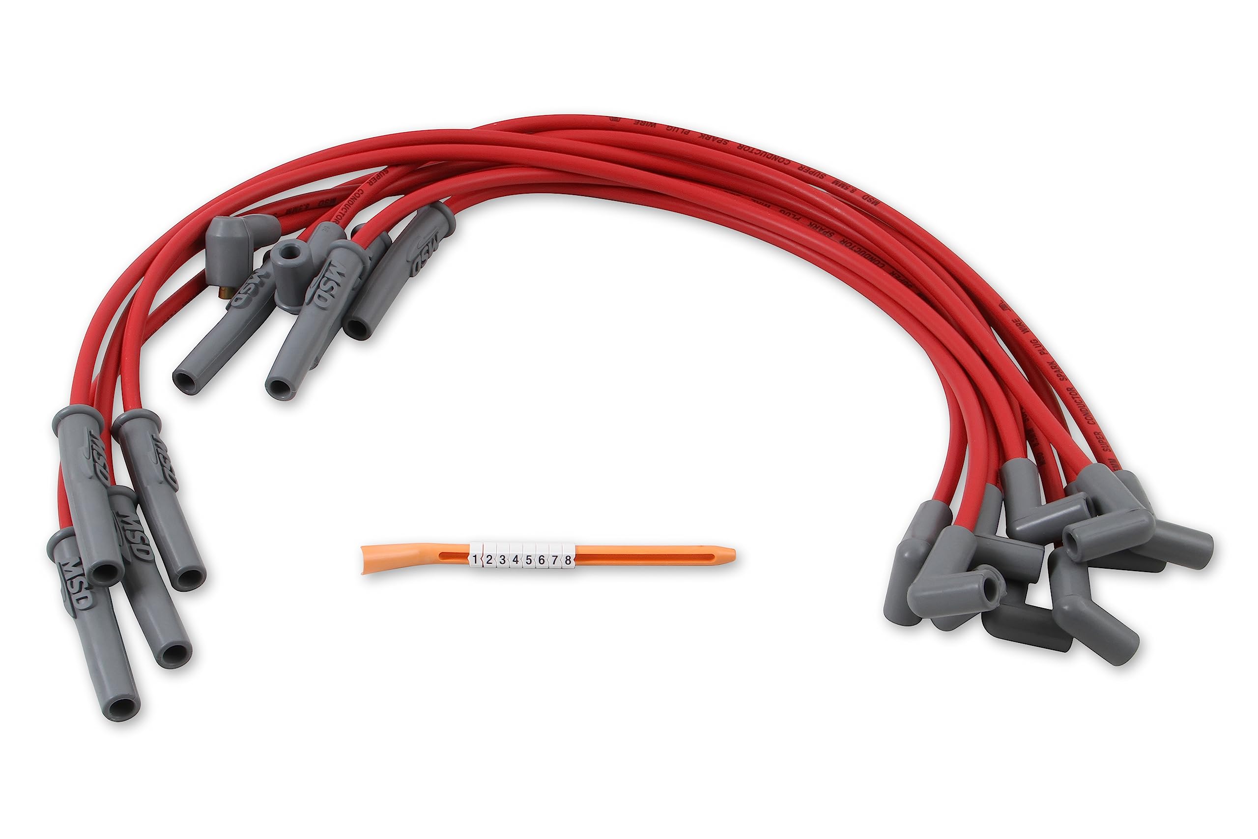 Msd 31329 Super Conductor Spark Plug Wire Set Hei