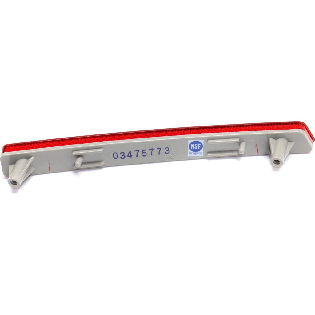 For Chevy Traverse 2018 2019 2020 2021 Bumper Reflector Passenger Side | Rear | CAPA | Replacement For GM1185111, GM1185111C | 2