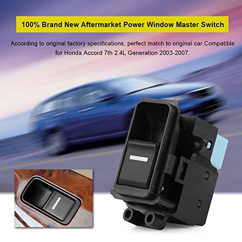 Back Window Switch,Power Window Master Switch,Rear Left/Right Power Window Master Switch For For 2.4L 2003 2007 35770 Sda A01 2004 Tsx Power Window Switch 2007 Accord Back Driver Window Motor