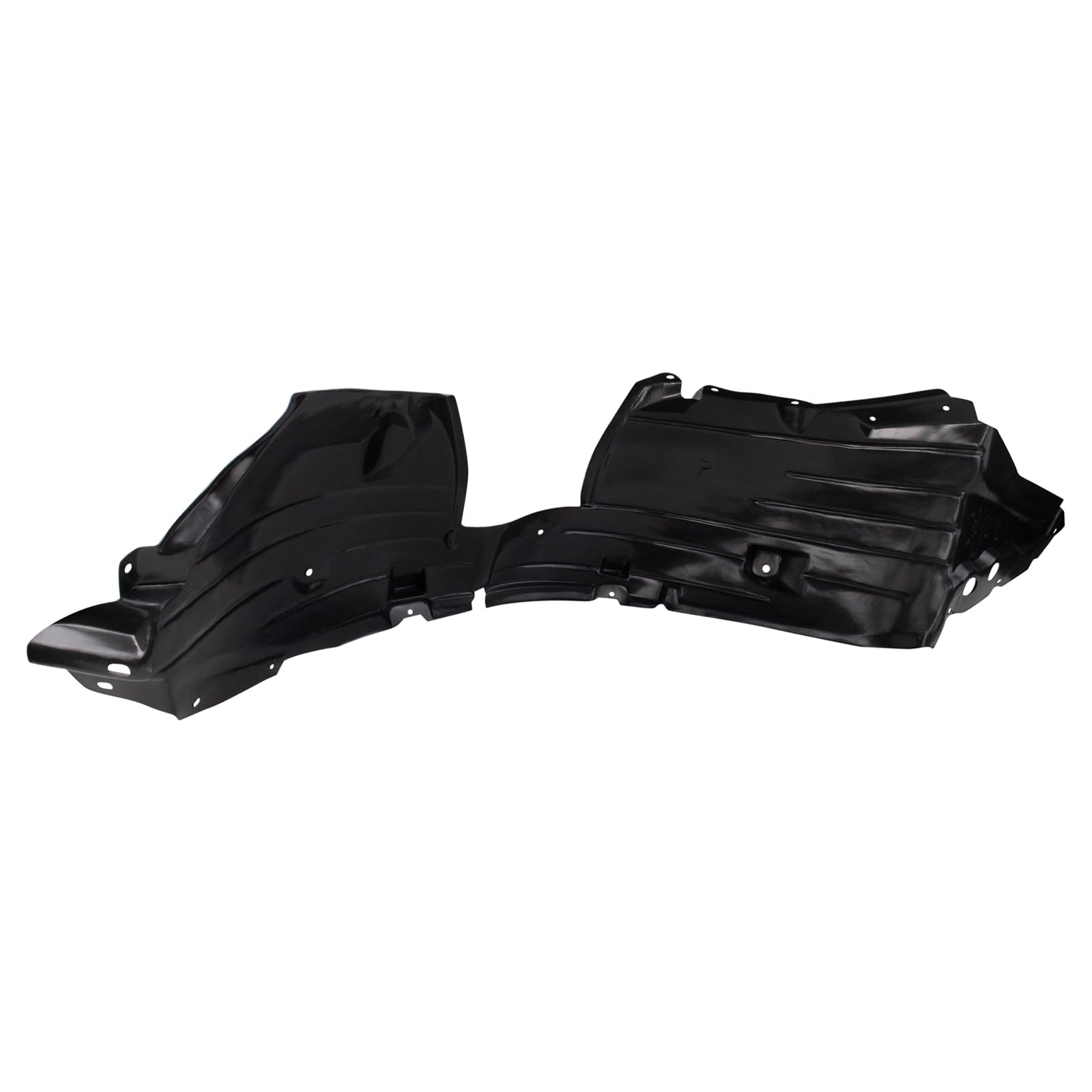 Trq Front Inner Fender Liner Set Compatible With 2007-2012 Nissan Sentra Ni1248116 Ni1249116
