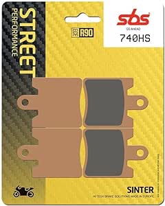 SBS HS Sintered Brake Pads - 740HS