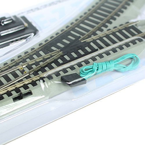 Ho Scale Bachmann Trains Snap-Fit E-Z Track Remote Turnout - Left