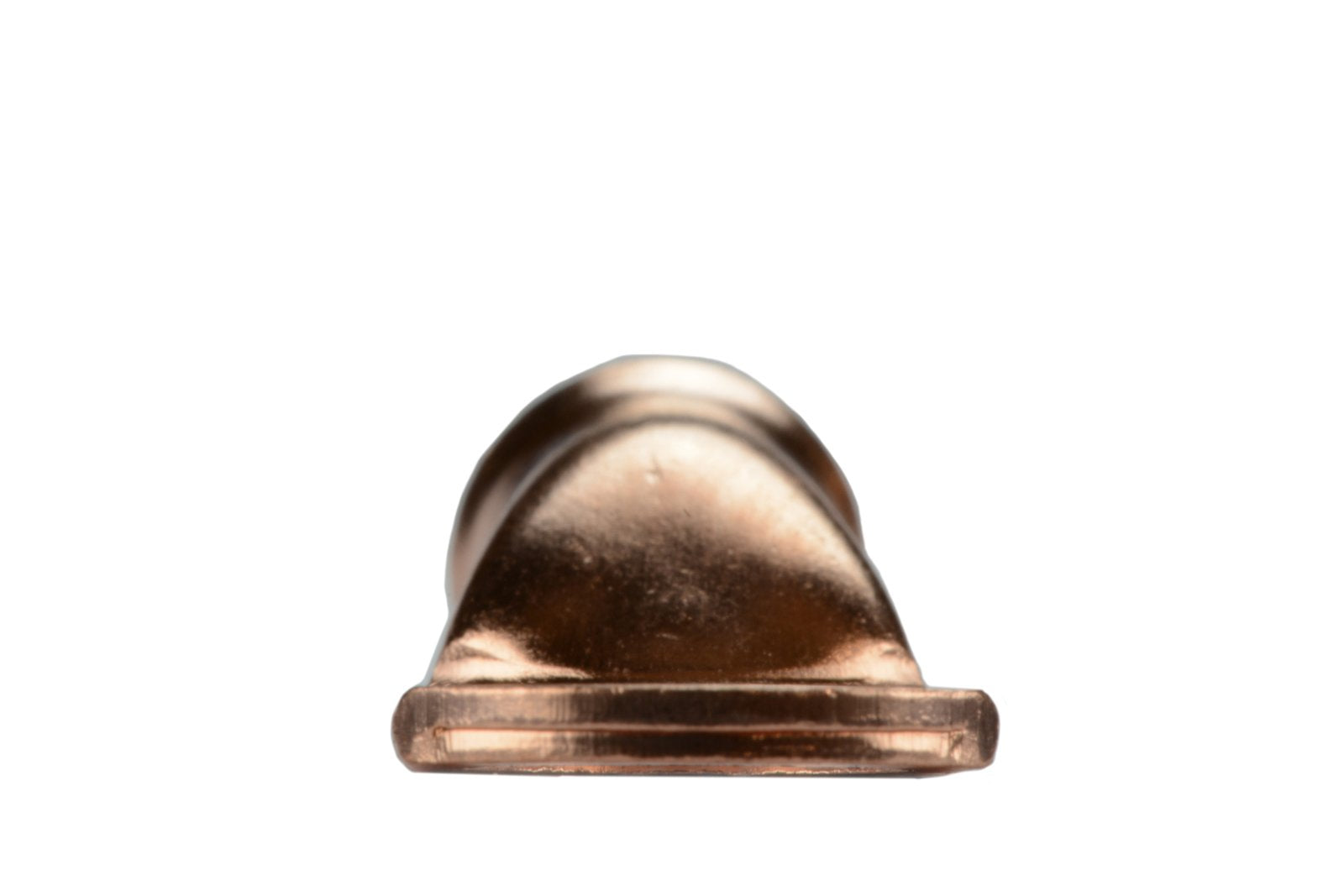 Temco 50 Pack Bare Copper Welding Battery Cable Ends, Lugs Terminal 4 Awg 1/4'' Hole (6 Awg To 1/0 Awg Options Available)