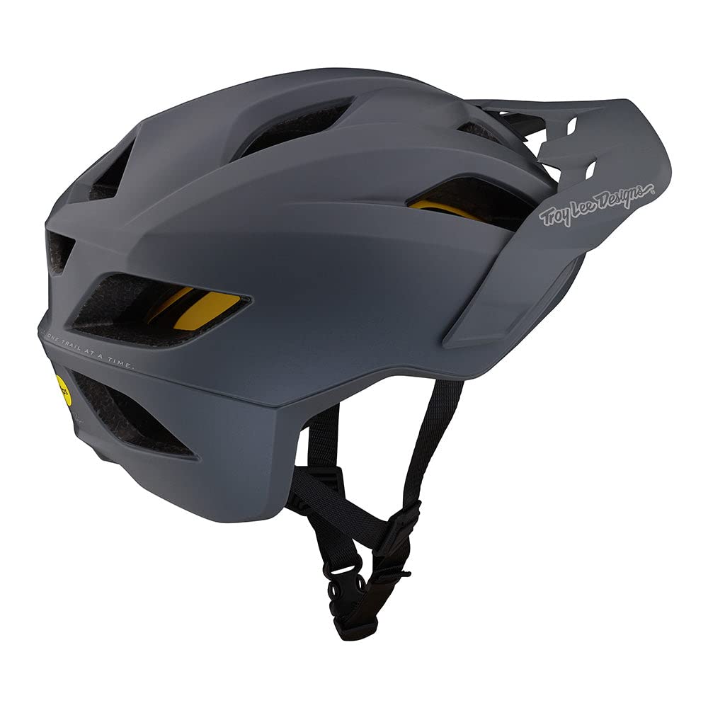 Troy Lee Designs Flowline Bicycle Helmet for Max Ventilation Lightweight EPS Racing Downhill DH BMX MTB - Youth (Orbit-Gray, OSF