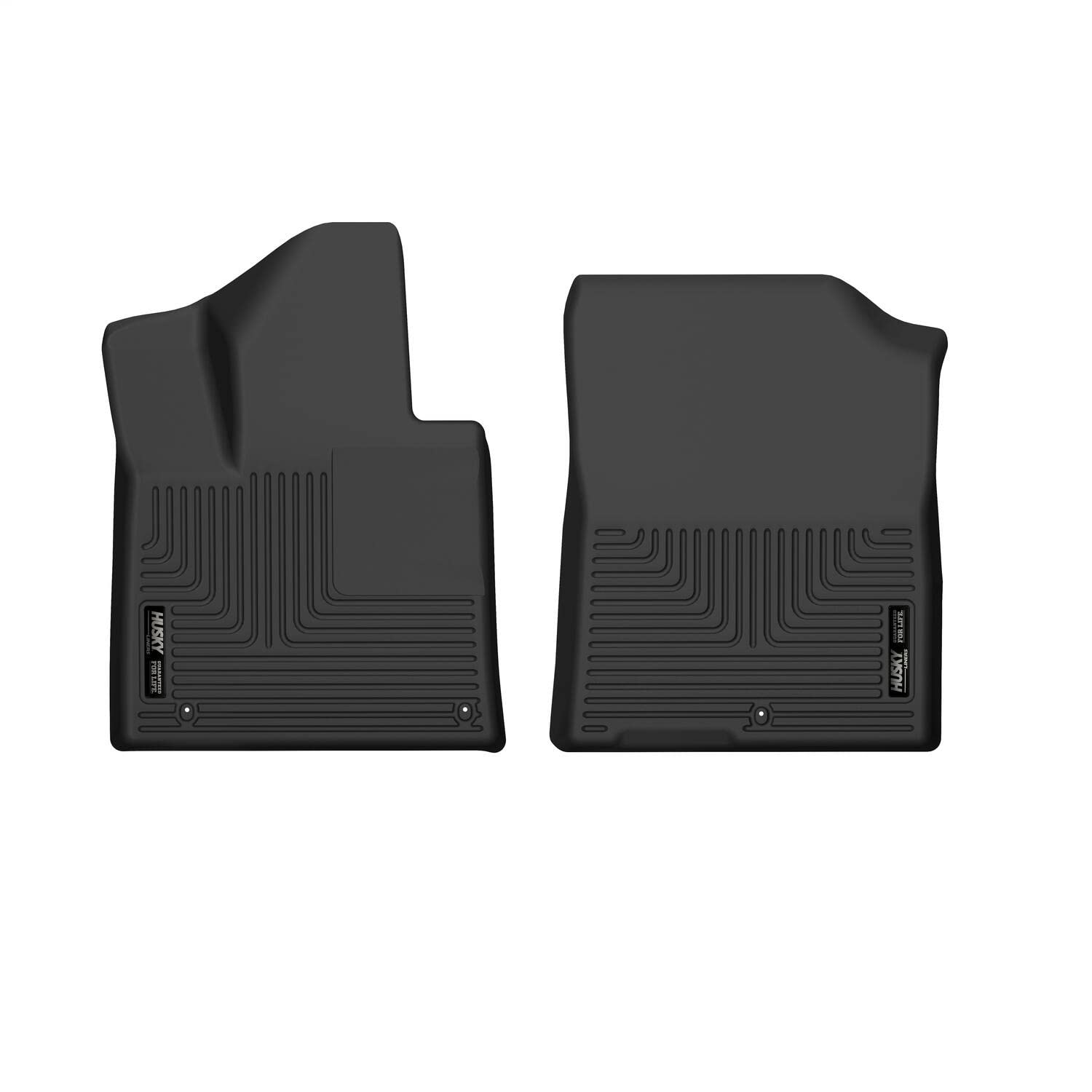 Husky Liners X-Act Contour Floor Mats | Fits 2021-2024 Kia Sorento (Excludes Hybrid) | Front Row, 2-Pc Black - 51981