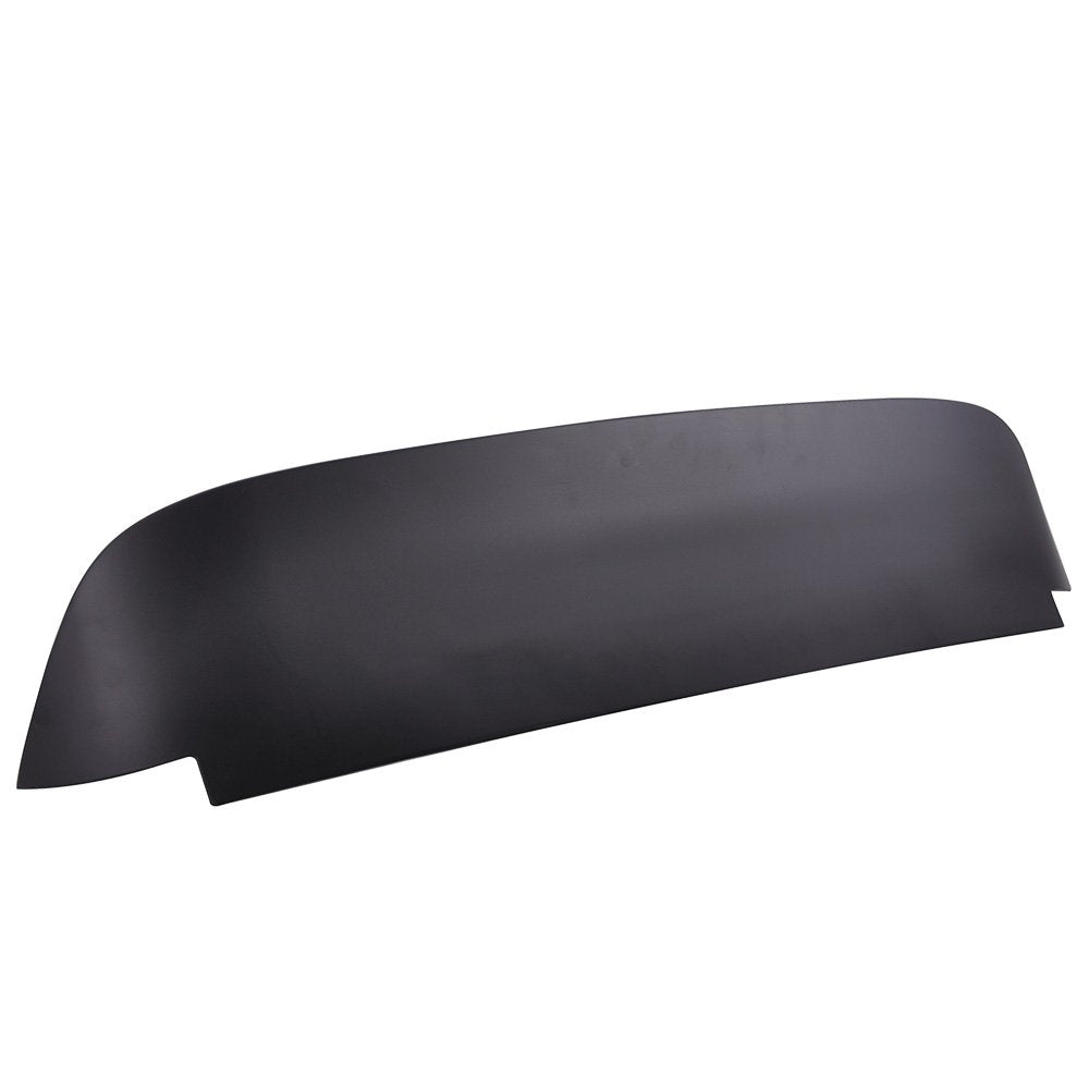 Pre-Painted Roof Spoiler Compatible With 1992-1995 Honda Civic, Duckbill Style Painted Matte Black Abs Rear Wind Spoiler Wing Available By Ikon Motorsports, 1993 1994