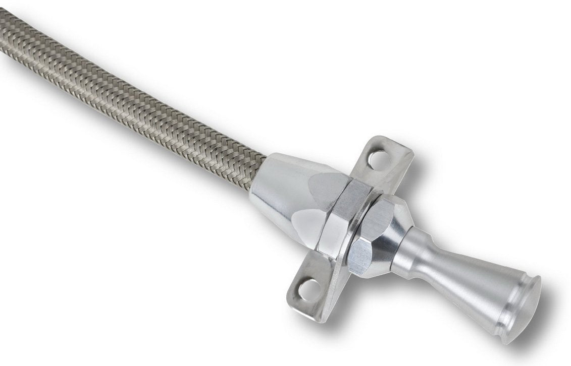 Lokar Td-3700Fm Hi-Tech Firewall Mount Transmission Dipstick For Gm 700-R4 Transmission