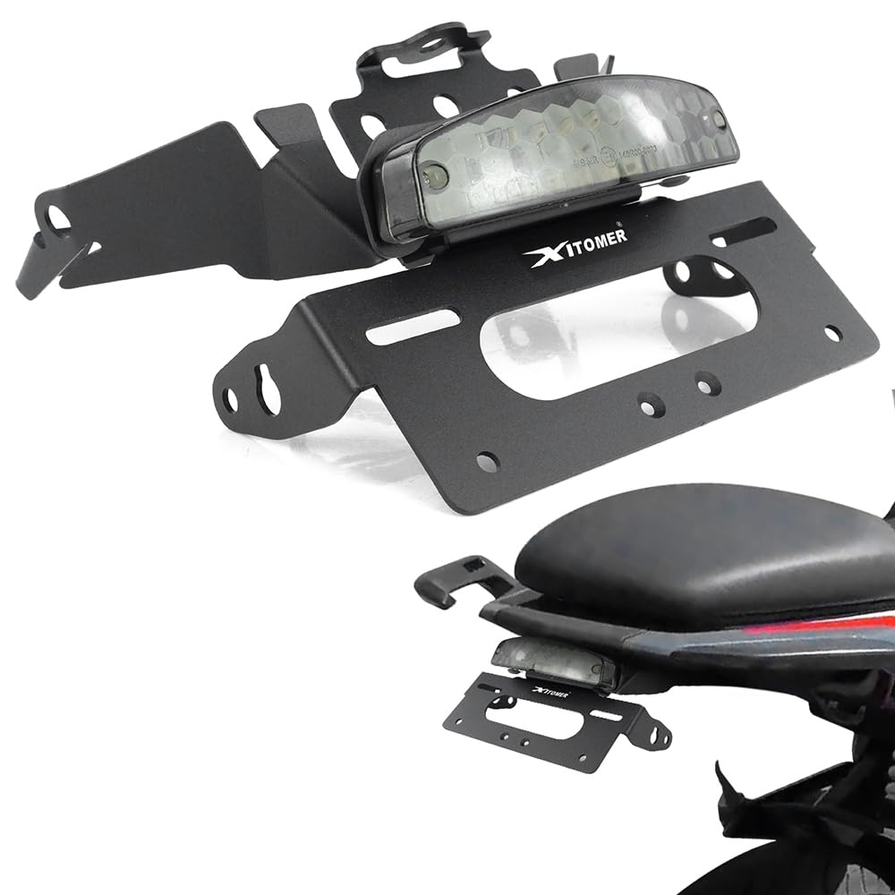 Xitomer Compatible with G310GS 2018-2024 / G310R 2017-2024 Fender Eliminator Kit Tail Tidy License Plate Bracket Holder with Tai