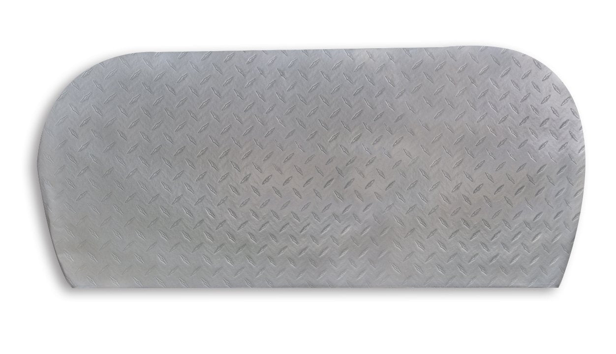 Adco 3782 Silver Multi Axle Triple Diamond Plated Steel Vinyl Tyre Gard Wheel Cover, (Fits 30-32)