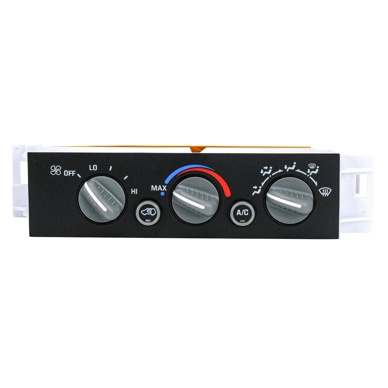 599-007 AC Heater Control Panel Climate Control Module Switch Without Rear Window Defogger for Chevy Truck GMC C1500 C2500 C3500