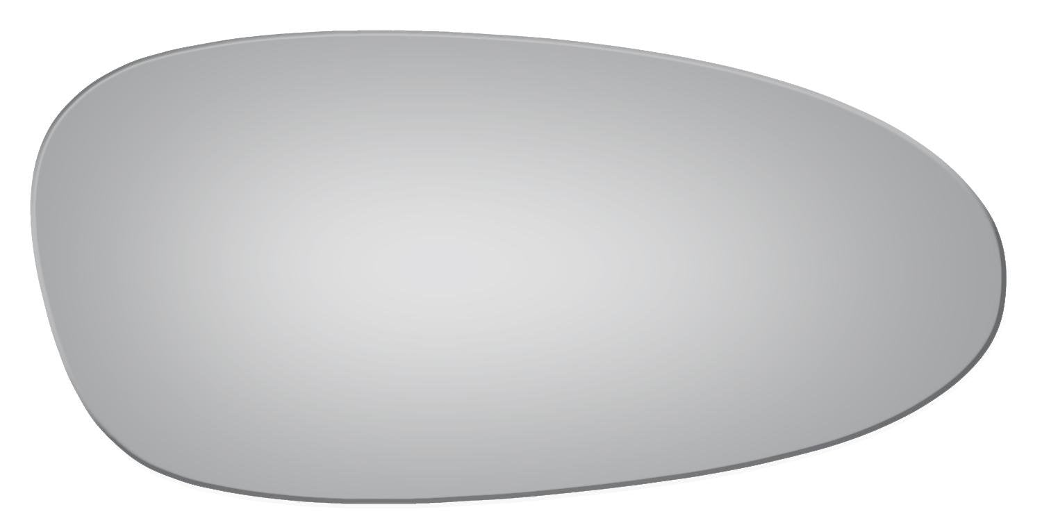 Burco 5283 Convex Passenger Side Power Replacement Mirror Glass For 2006-2008 Porsche 911, 2005-2008 Porsche Boxster, 2006-2008 