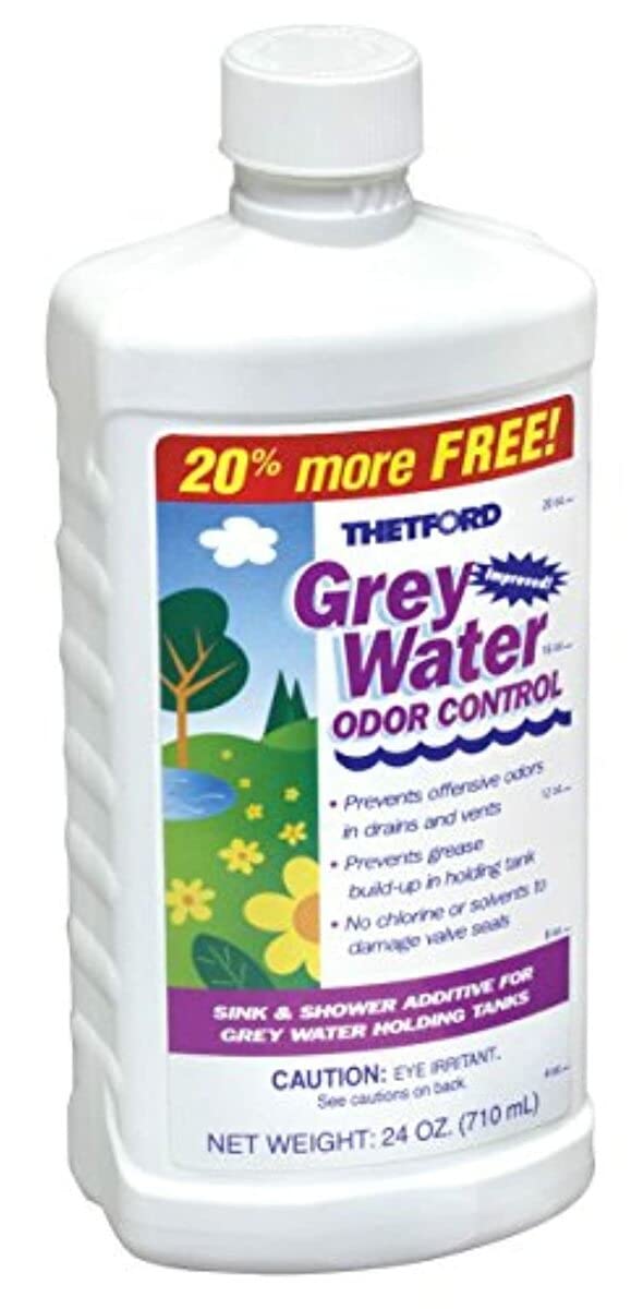 Grey Water Odor Control - Rv Grey Water Tank Treatment, 24 Oz - Thetford 15842