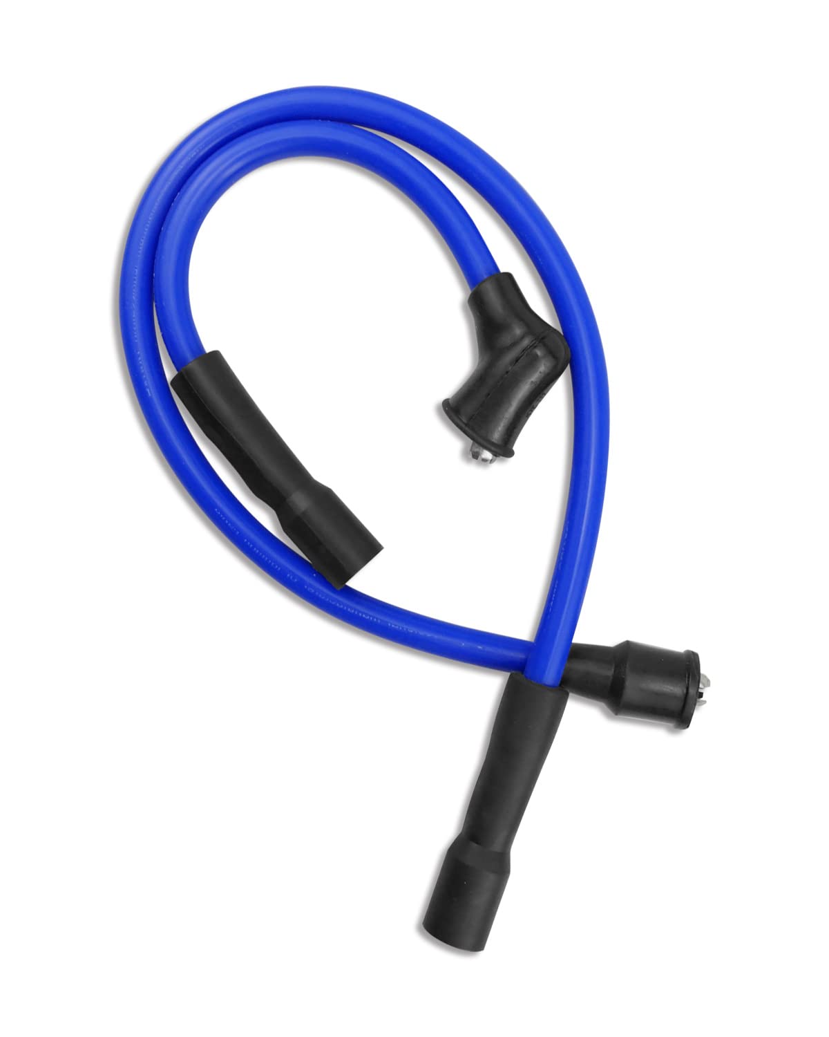 Tikscience 10Mm Spark Plug Wire Fits For Harley Davidson Sportster 883 1200 Xl 1986-2003, 2104-0143 - Blue Silicone