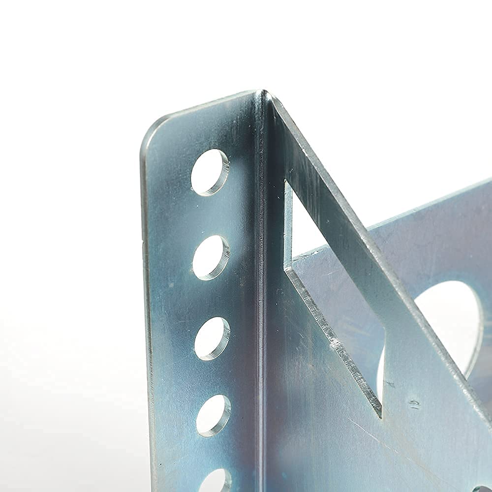 JY PERFORMANCE Metal Battery Box Tray - Universal 14.375" OAL, Fits up to 10.63"x7.06"x7.5", Anti-Rust Corrosion, Metallic Finish