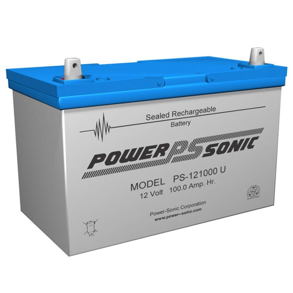 PS-121000U 12 Volt, 100 AH Rechargeable Lead Acid Battery