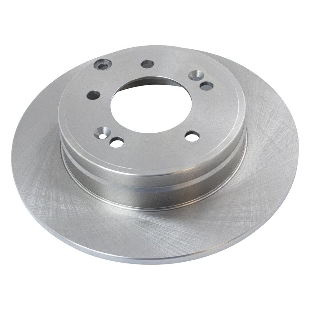 Trq Rear Brake Rotors Set Solid Compatible With 2009-2017 Hyundai Azera 2006-2019 Sonata 2014-2016 Kia Cadenza 2011-2019 Optima