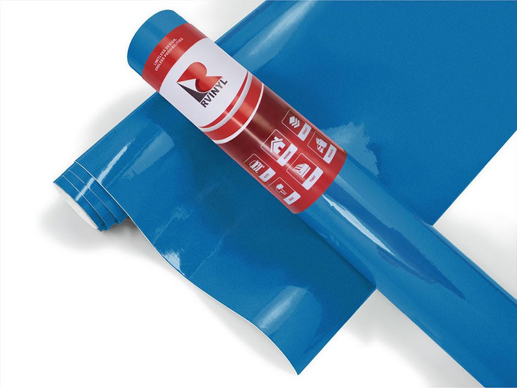 3M 1080 G337 Gloss Blue Fire (5Ft X 17Ft) Vinyl Wrap Film Sheet With Air-Release For Cars, Trucks & More (85Sq Ft Roll)