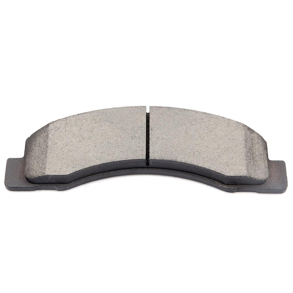 Eccpp D824-7625 D757-7626 Front Ceramic & Rear Semi Metallic Disc Brake Pad Set - Fit For Ford Excursion 2000-2005, F-250 Super