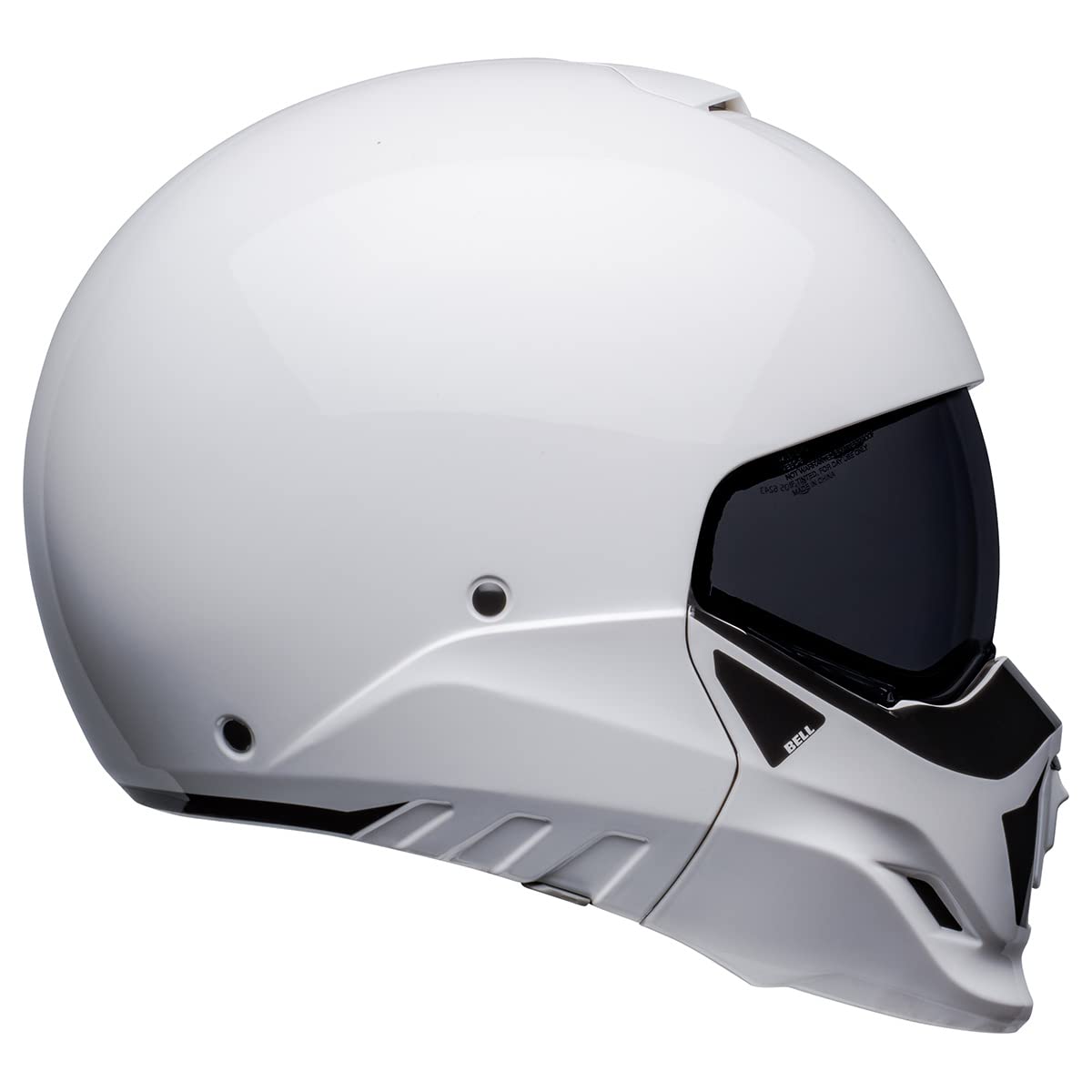 Bell Broozer Helmet (Duplet Gloss White - X-Large)