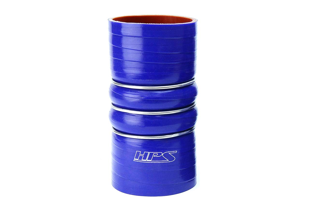 Hps Cac-250-Cold Silicone High Temperature 4-Ply Reinforced Charge Air Cooler Cac Hose Cold Side, 100 Psi Maximum Pressure, 6''