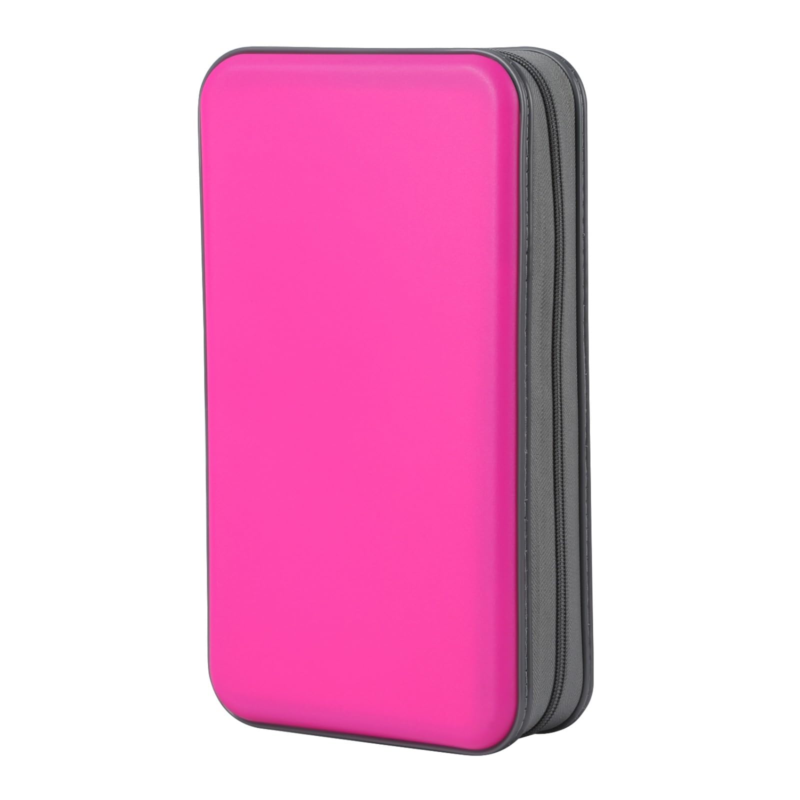 Alavisxf Xx Cd Case, 96 Capacity Hard Plastic Cd Holder Protective Dvd Disc Storage Case Holder Portable Zipper Cd Dvd Organizer