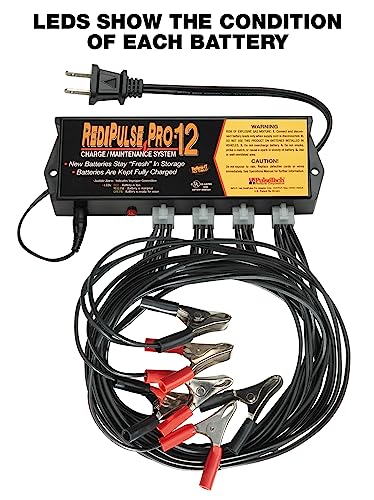 PulseTech PRO-12-RP Battery Maintenance System - RediPulse12 for Optimal Performance