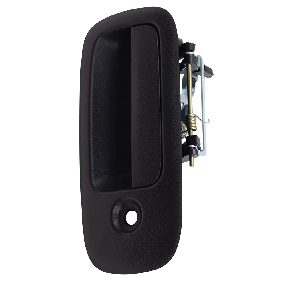 Autoandart Brock Aftermarket Replacement Front Driver Left Outside Door Handle Textured Black Compatible With 1996-2022 Chevy Ex