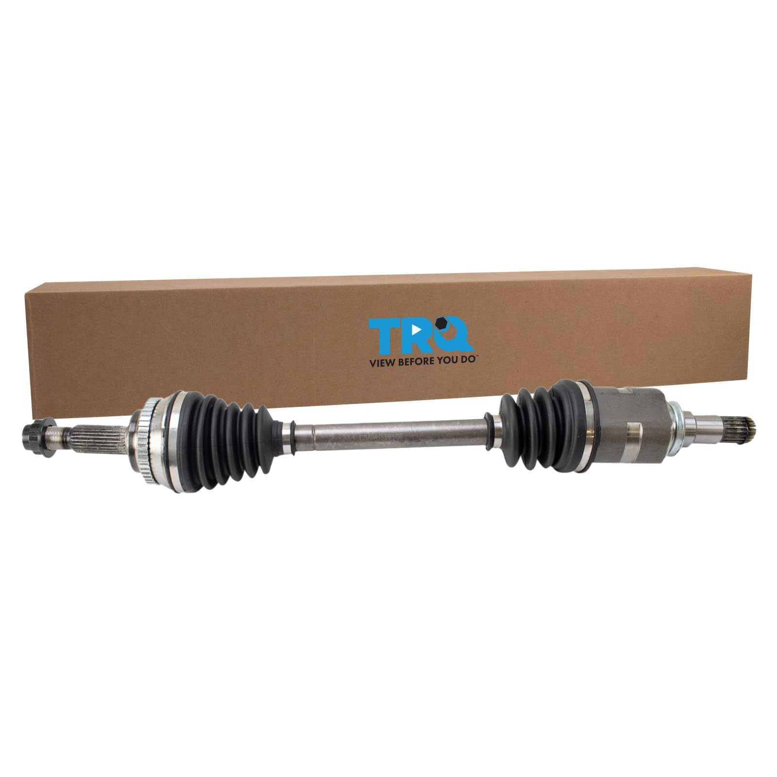 Trq Front Left Cv Axle Shaft Assembly Drivers Side Compatible With 2009-2010 Pontiac Vibe 2009-2018 Toyota Corolla 2009-2013 Mat