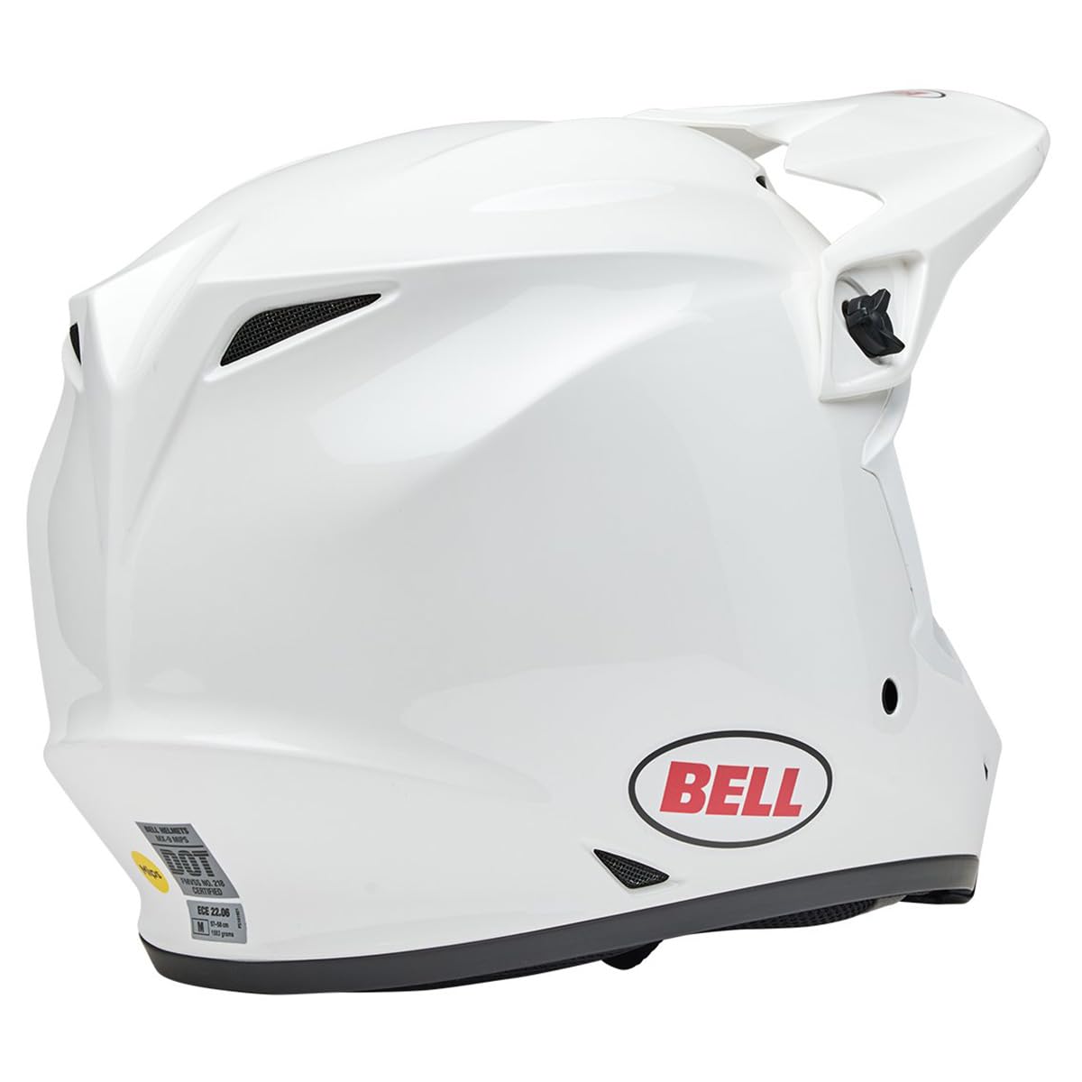 BELL MX-9 MIPS Dirt Helmet - Large, Gloss White, Model 7163962