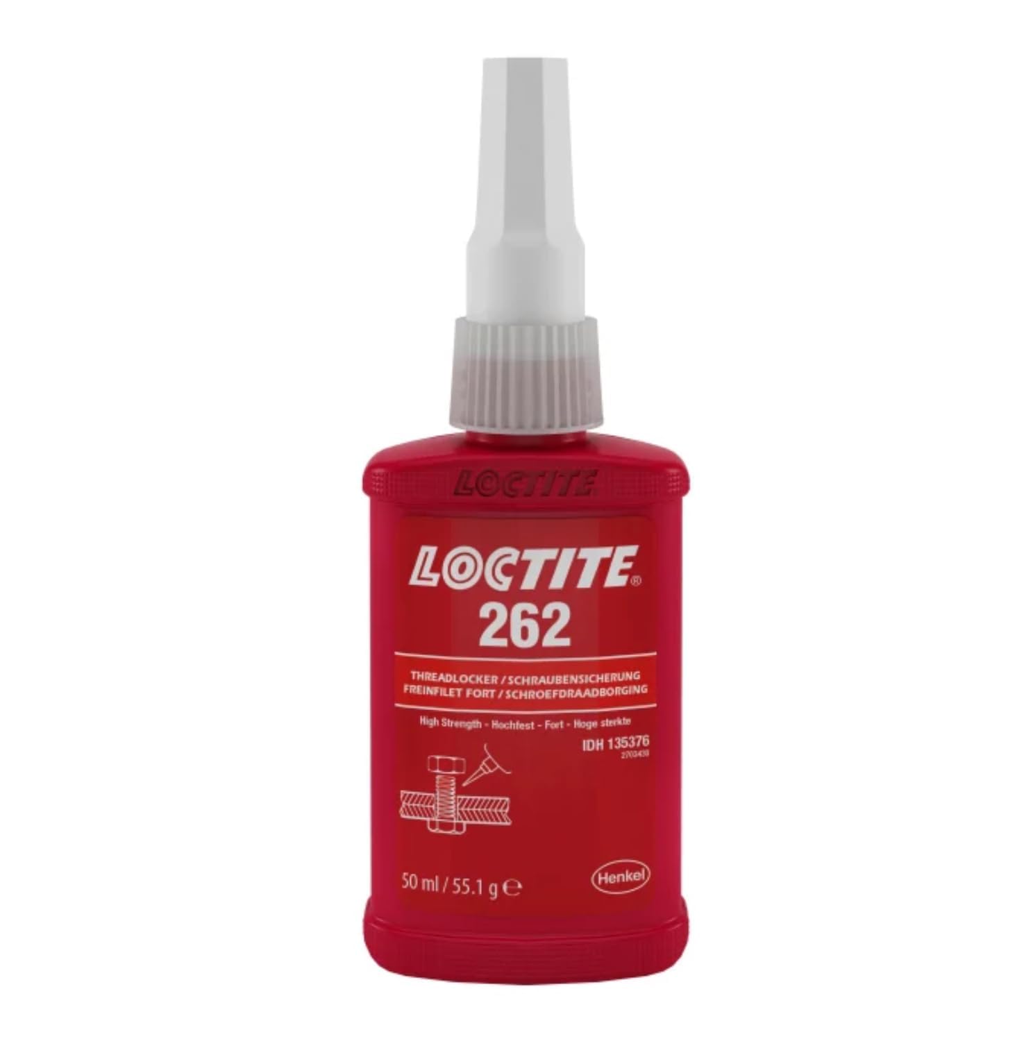 Thread Sealant,# 262 Thread Locker,Med To High