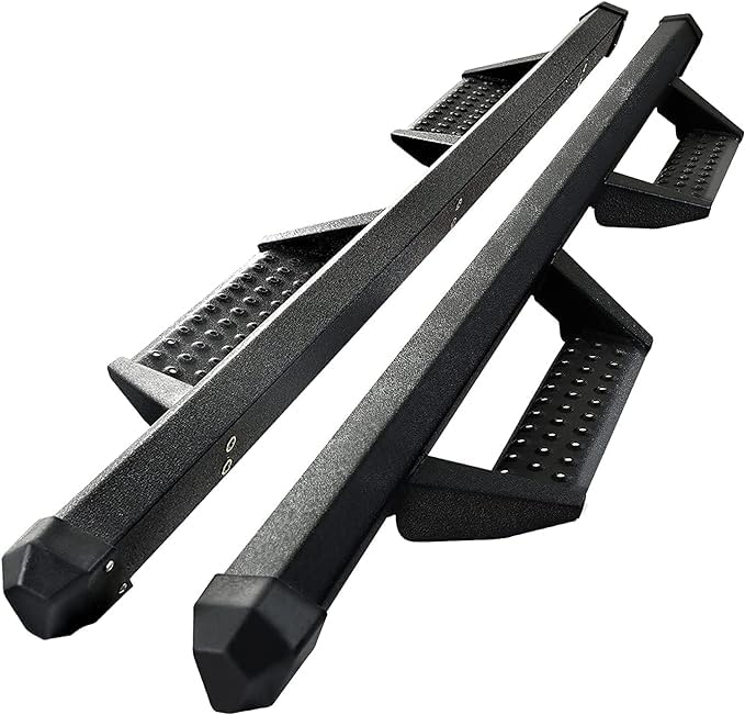 SMANOW Running Boards Compatible with 2025 2026 Toyota 4Runner(Without Side Skirts), Dual-Stage Textured Black Powder Coated, 4R