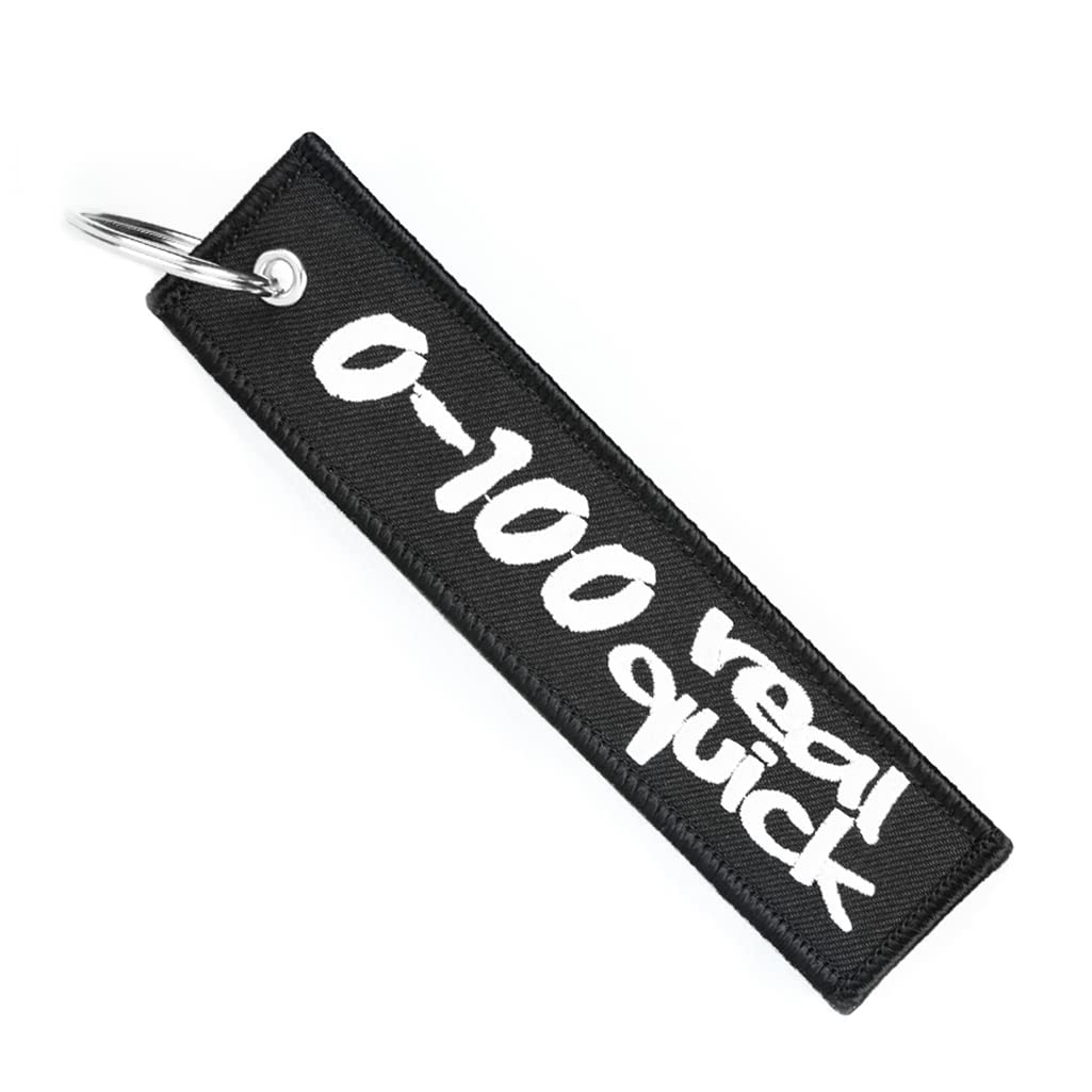 Motoloot Keychain For Motorcycles, Scooters, Cars And Gifts (0-100 Real Quick)