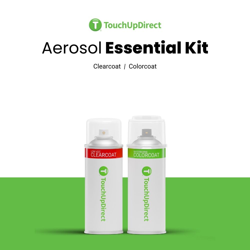 Touchupdirect 149/9149 Polar White Compatible With Mercedes-Benz Exact Match Touch Up Paint Aerosol - Essential Kit